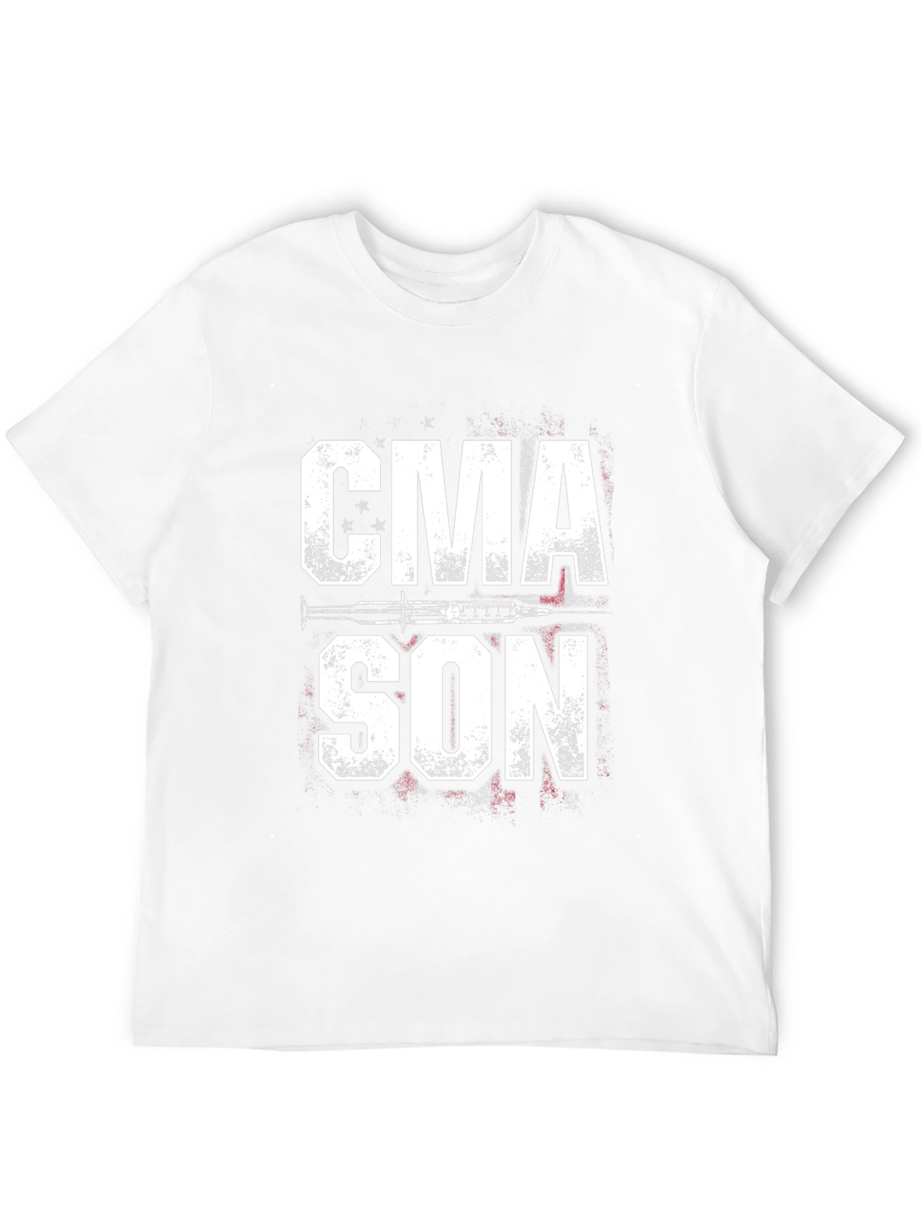 CMA SON Graphic Tee - Black Cotton Casual T-Shirt