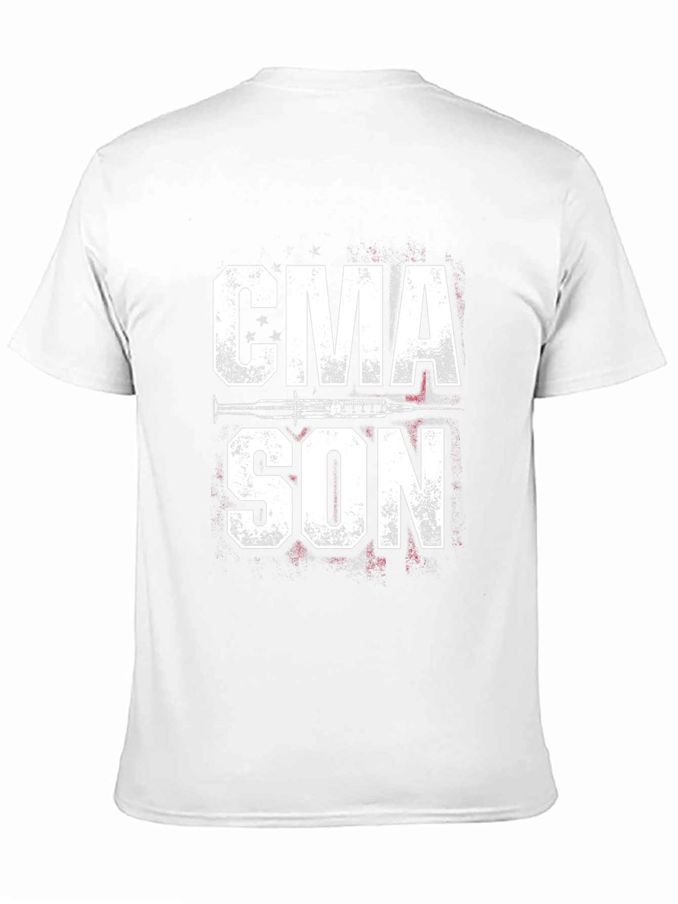 CMA SON Graphic Tee - Black Cotton Casual T-Shirt