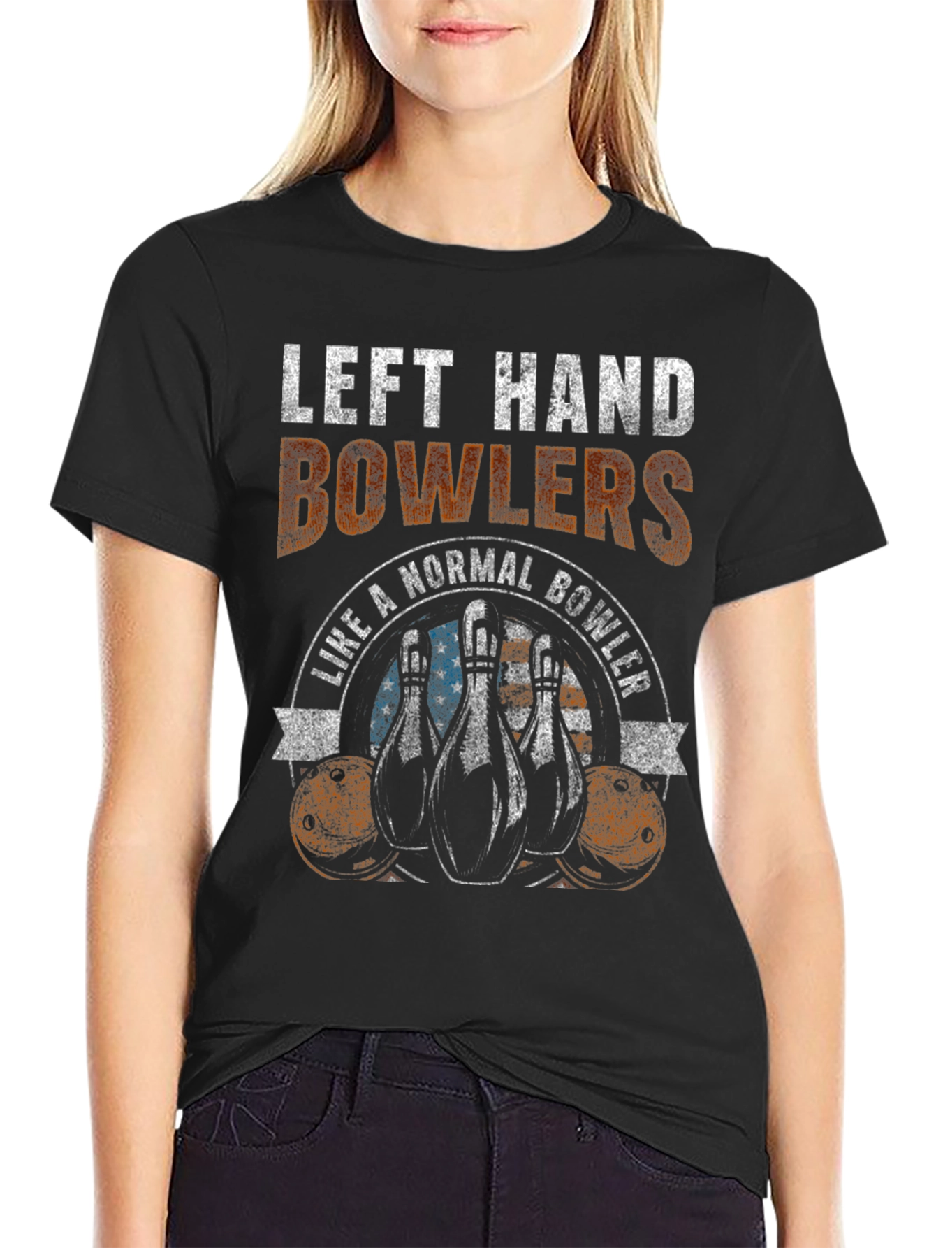 Left Hand Bowlers Like A Normal Bowler T-Shirt