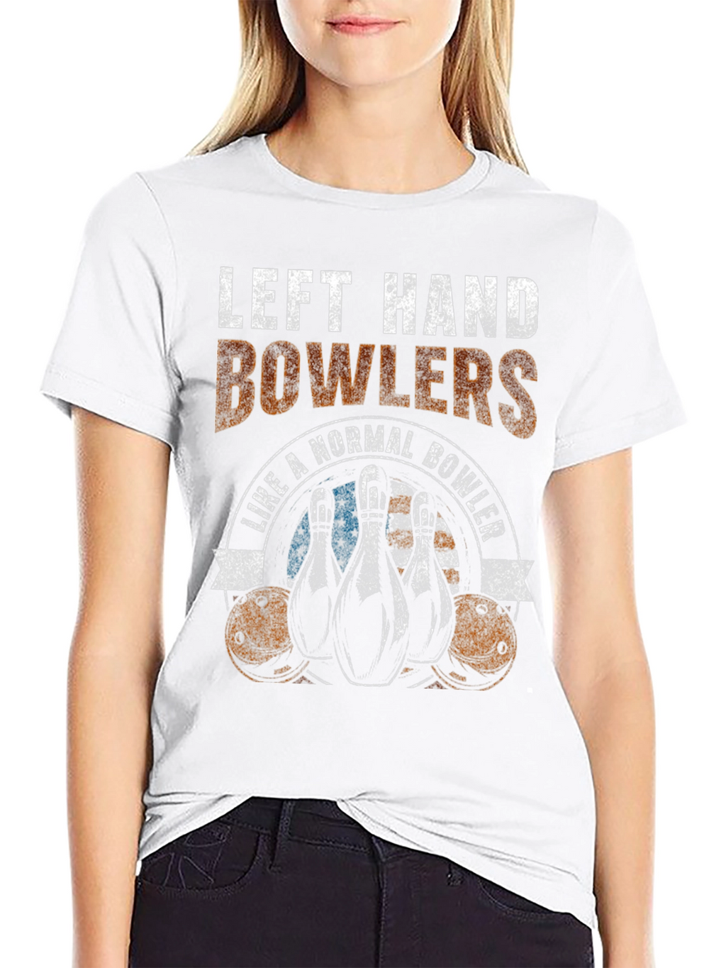 Left Hand Bowlers Like A Normal Bowler T-Shirt