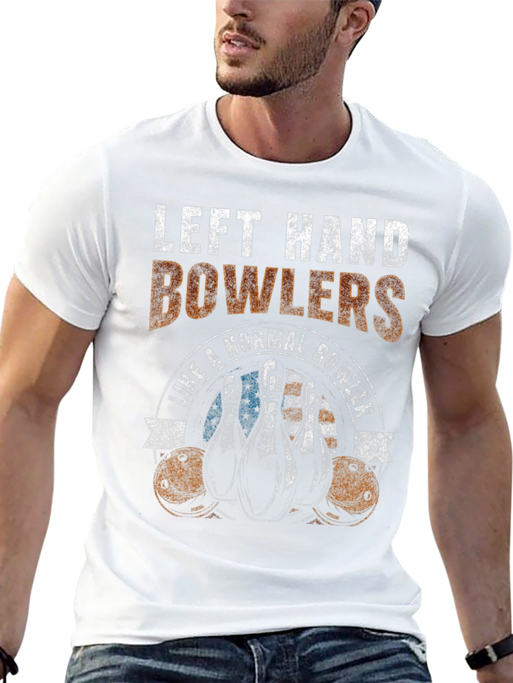 Left Hand Bowlers Like A Normal Bowler T-Shirt