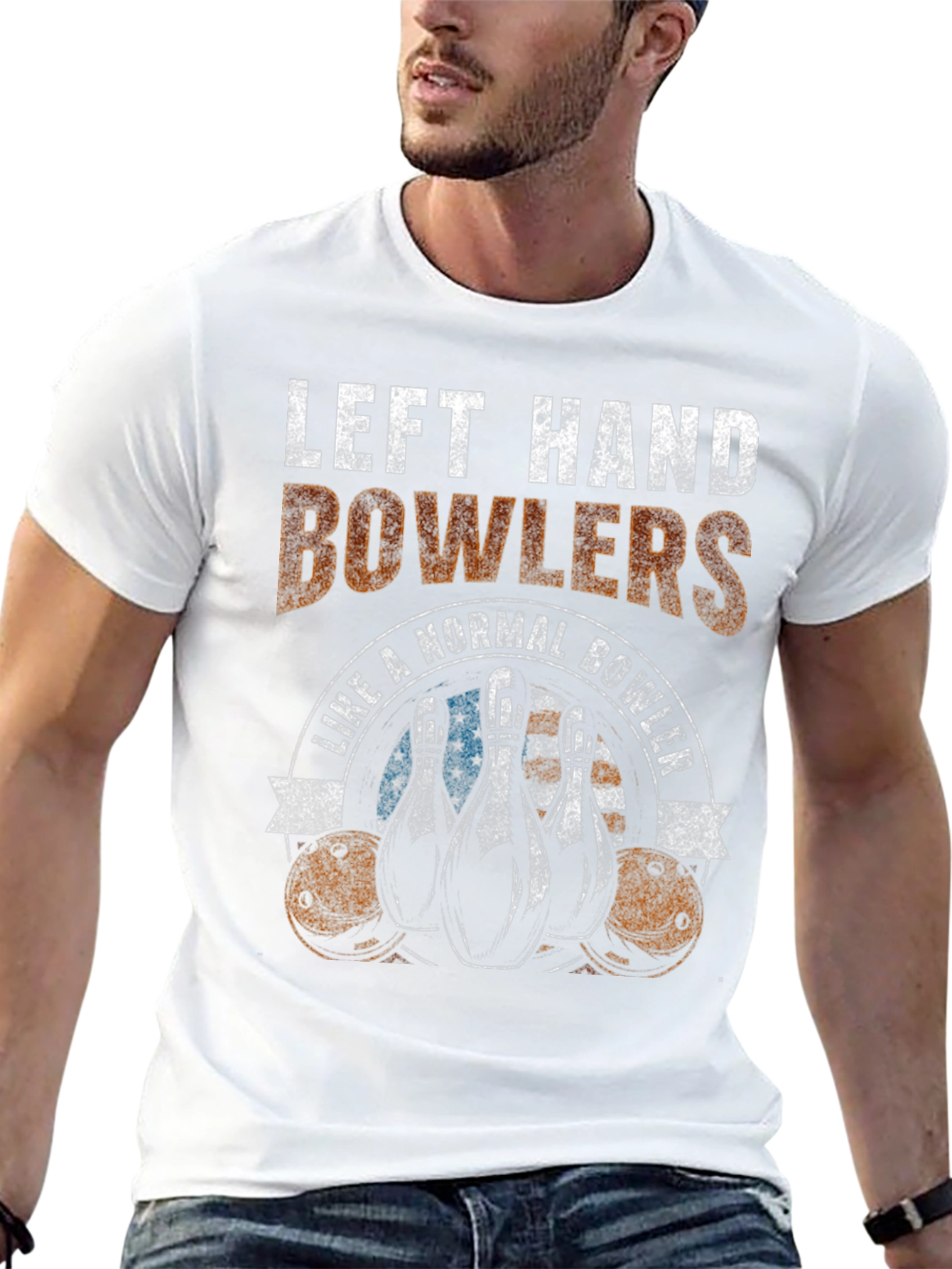 Left Hand Bowlers Like A Normal Bowler T-Shirt