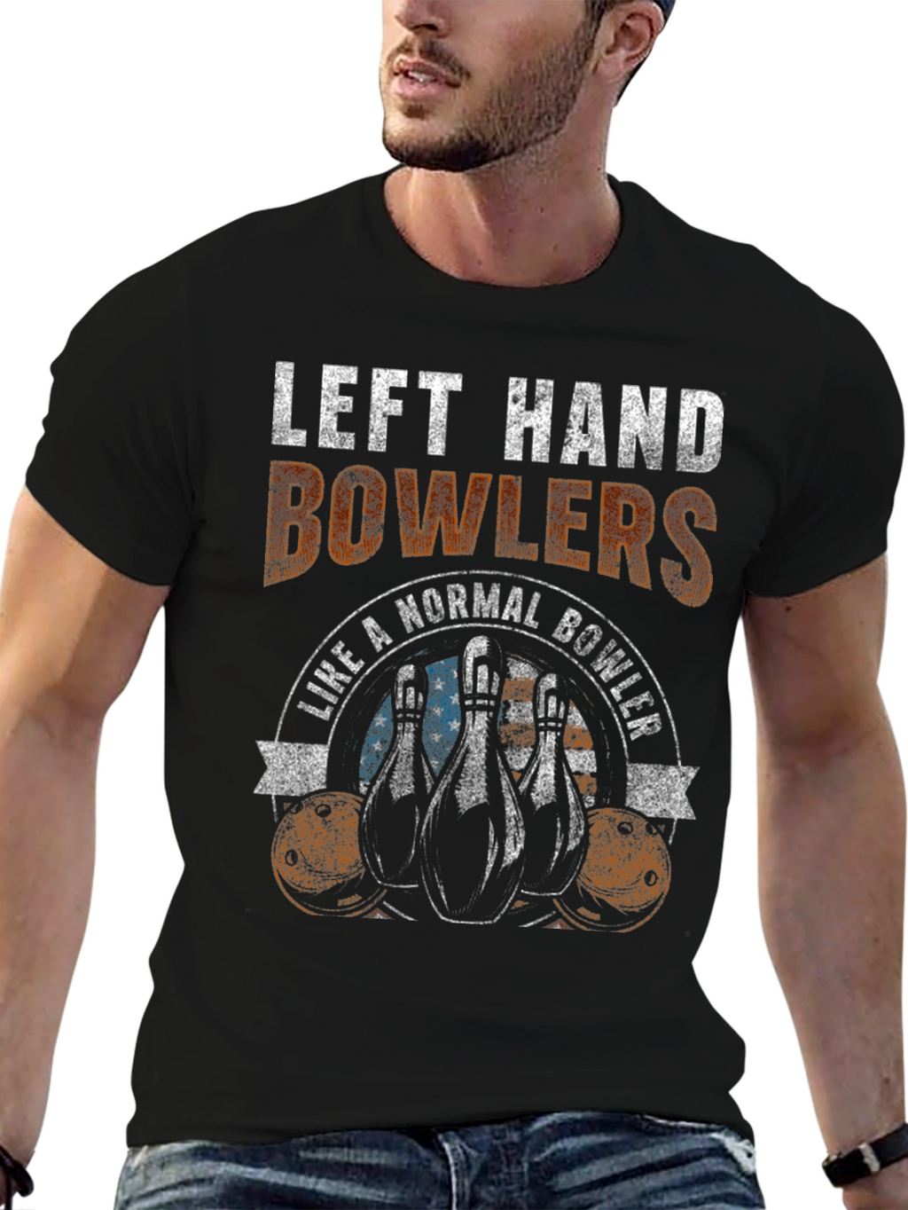 Left Hand Bowlers Like A Normal Bowler T-Shirt