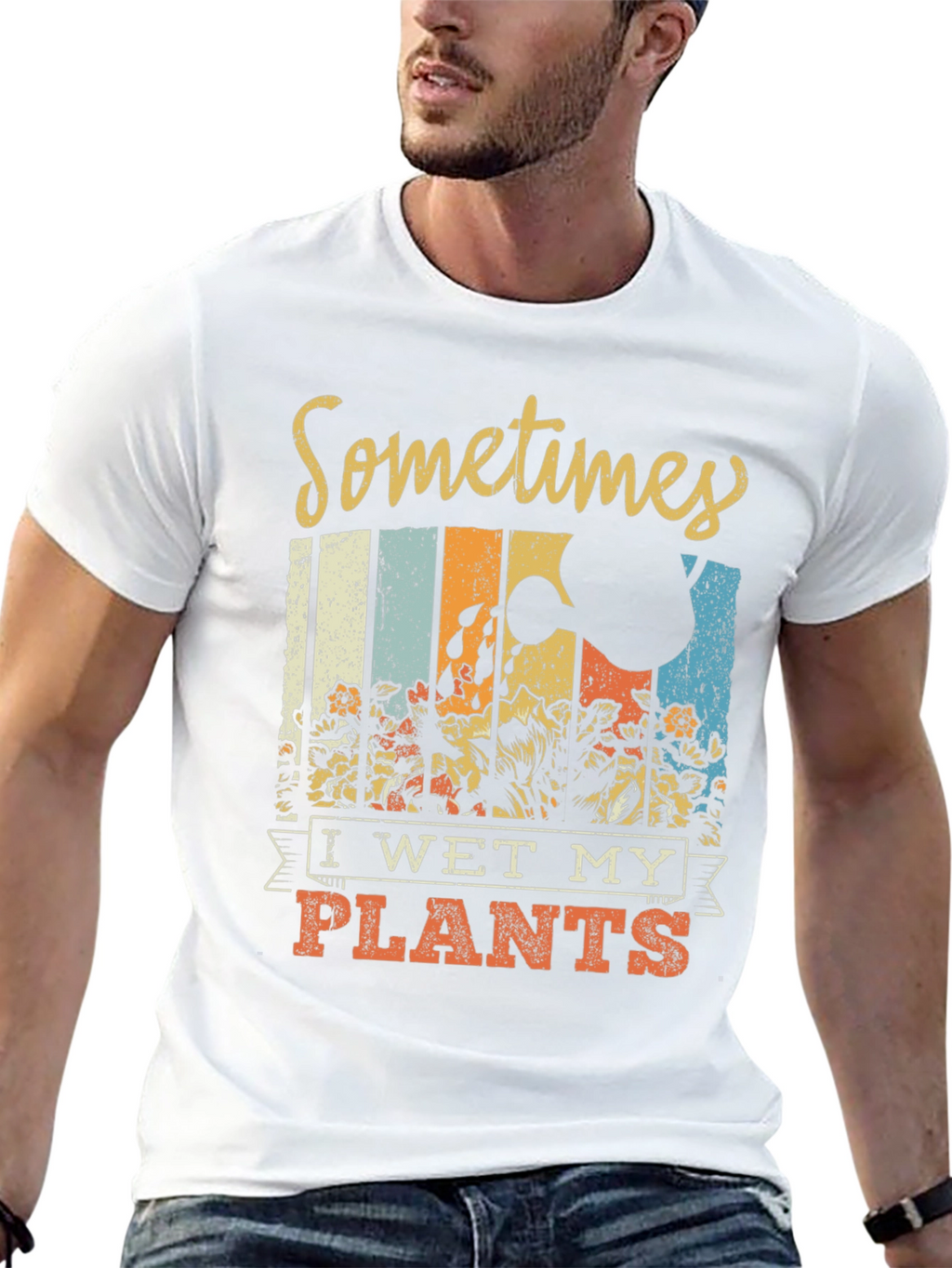 Sometimes I Wet My Plants Graphic T-Shirt