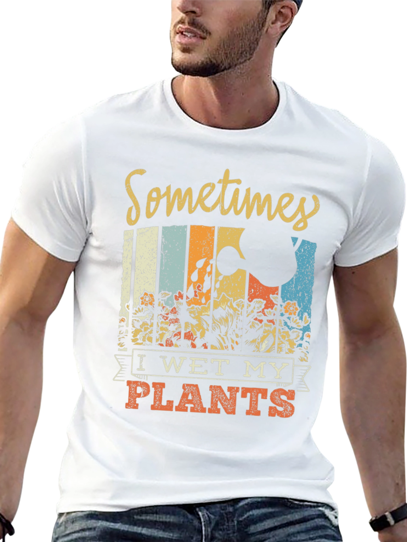 Sometimes I Wet My Plants Graphic T-Shirt