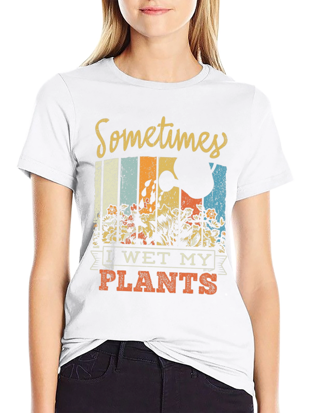 Sometimes I Wet My Plants Graphic T-Shirt