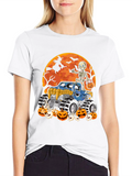 Halloween Monster Truck T-Shirt