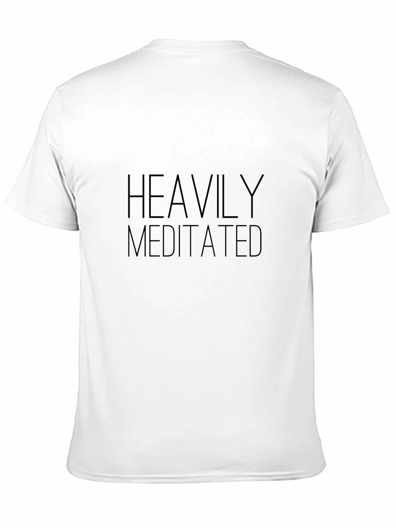 Heavily Meditated Black T-Shirt