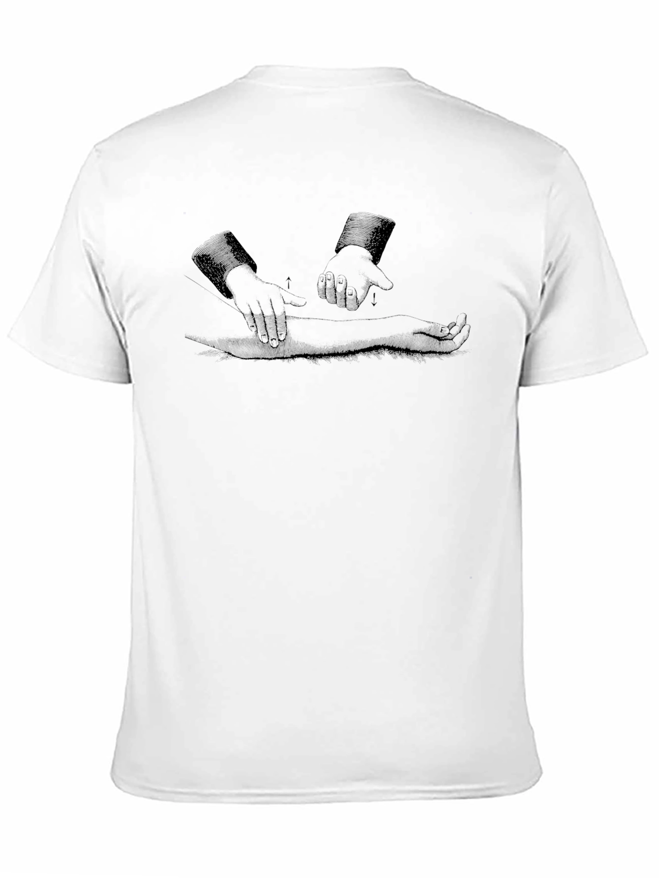 Unique Graphic Print Black T-Shirt