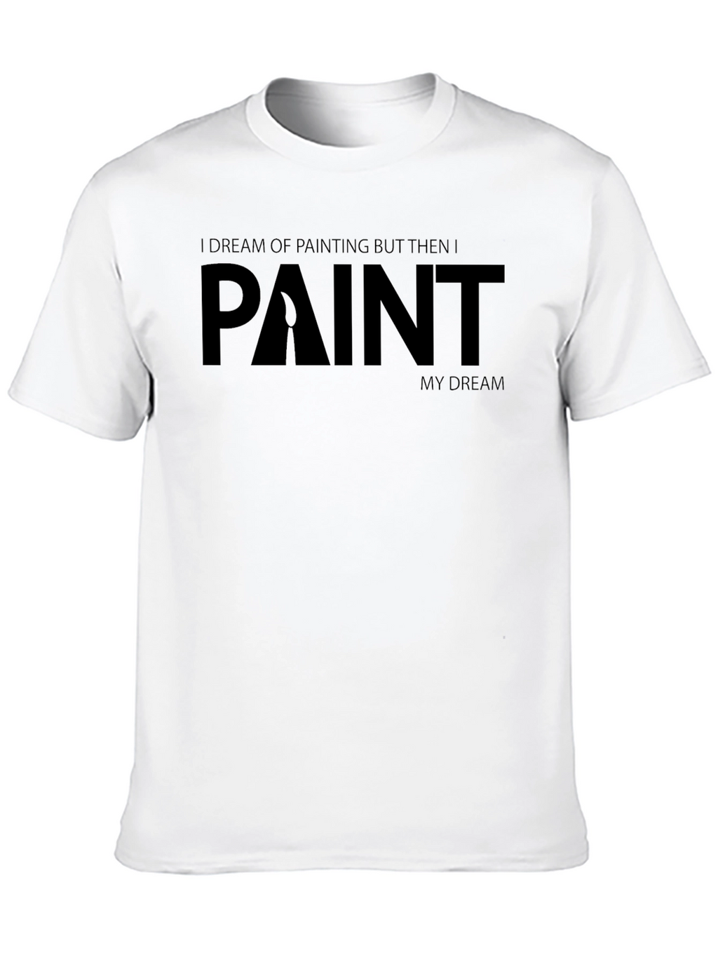 Painters Dream T-Shirt - Black Graphic Tee