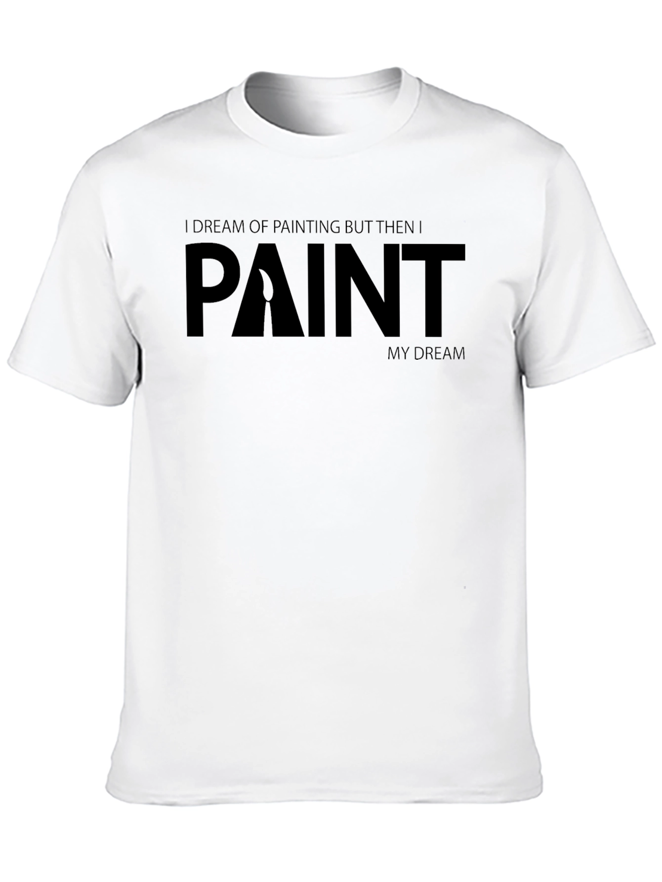 Painters Dream T-Shirt - Black Graphic Tee