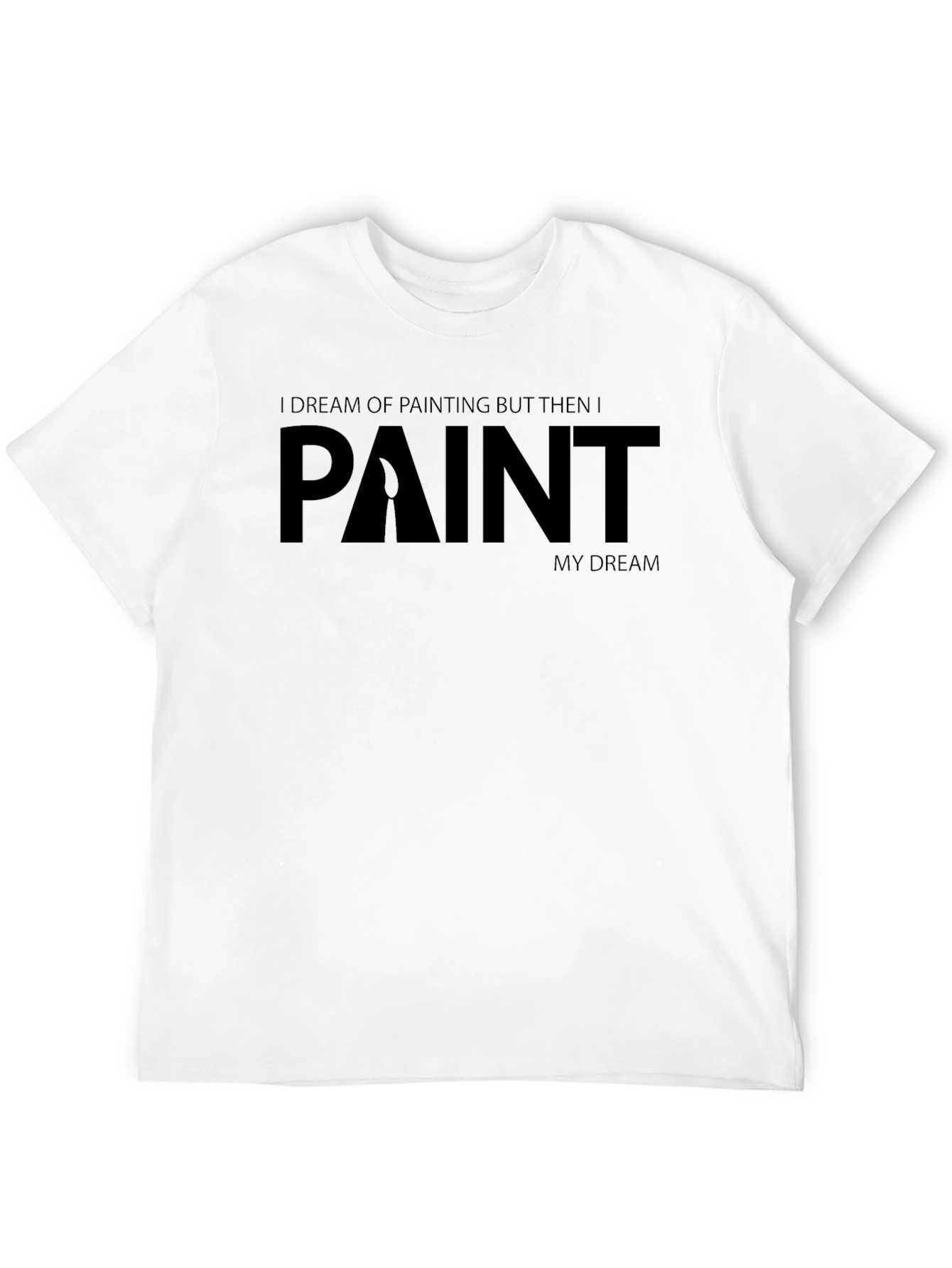 Painters Dream T-Shirt - Black Graphic Tee