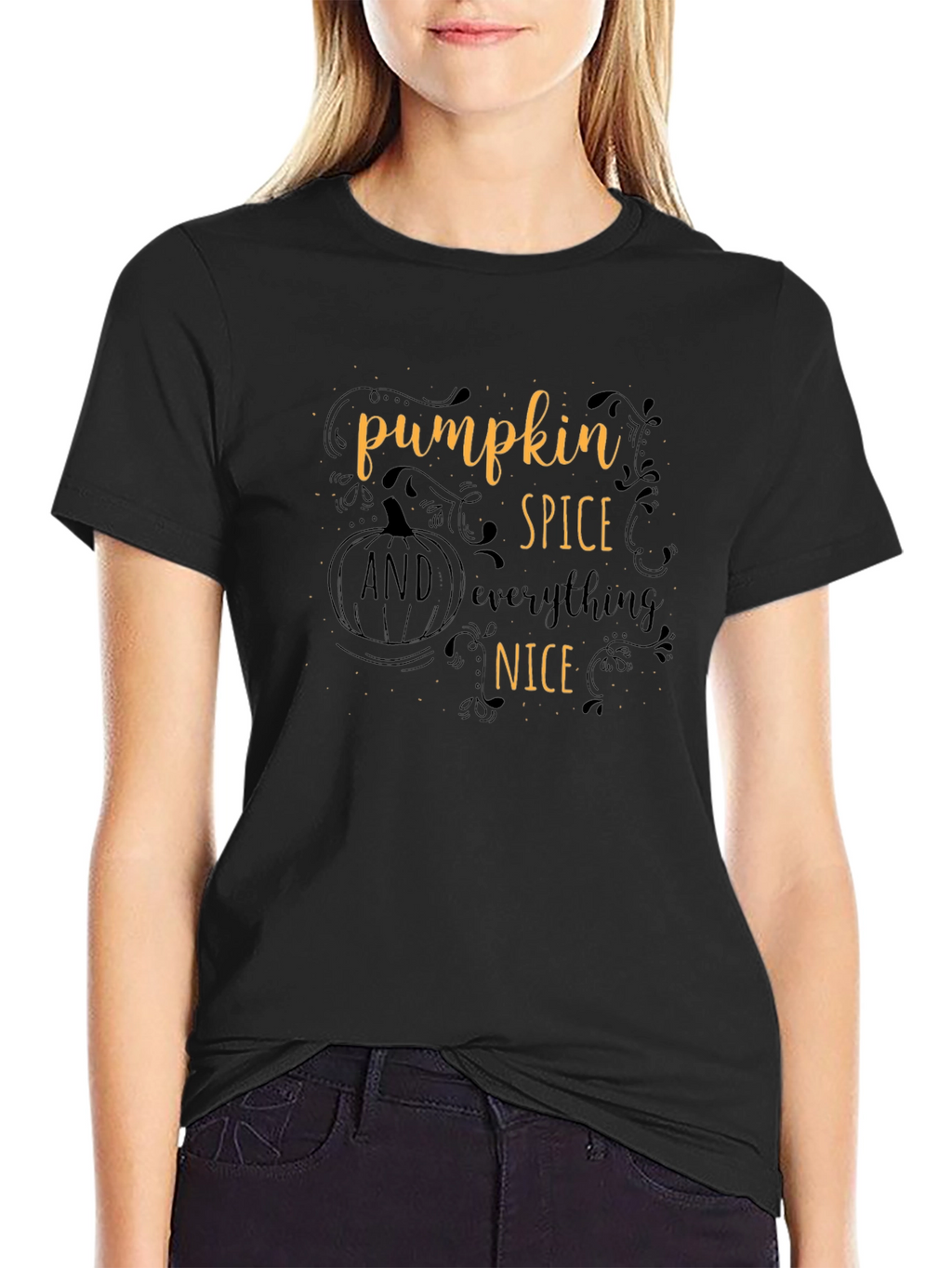Pumpkin Spice & Everything Nice Graphic Tee