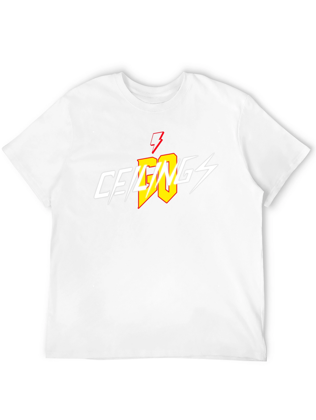 Ceilings Lightning Bolt Black T-Shirt