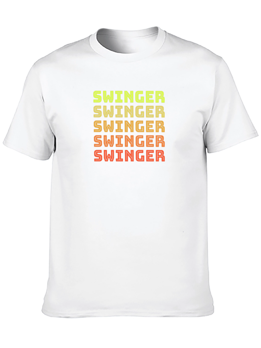Swinger Graphic Print Crew Neck T-Shirt