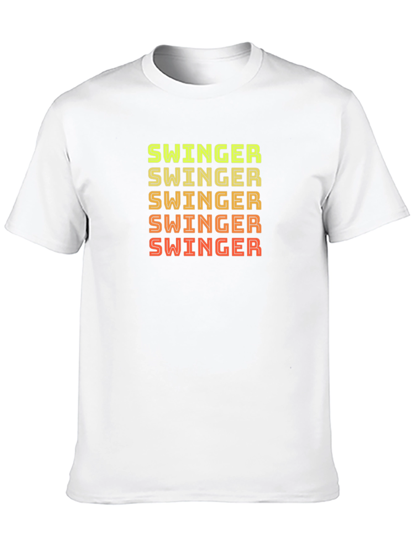 Swinger Graphic Print Crew Neck T-Shirt