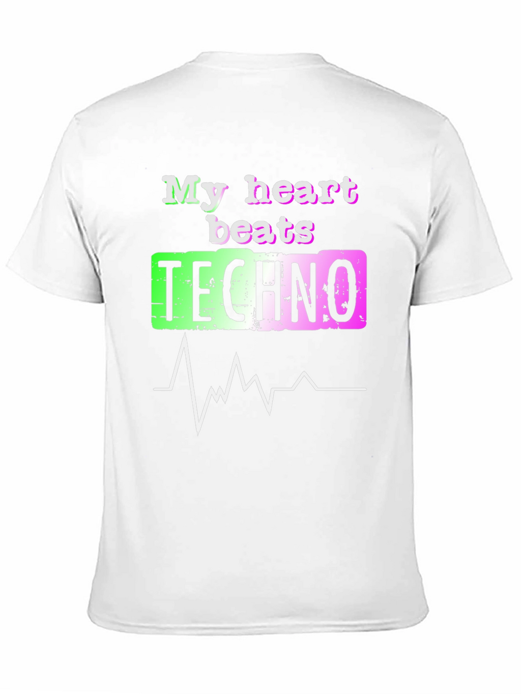 My Heart Beats Techno T-Shirt