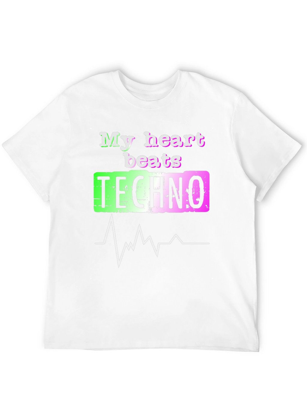 My Heart Beats Techno T-Shirt