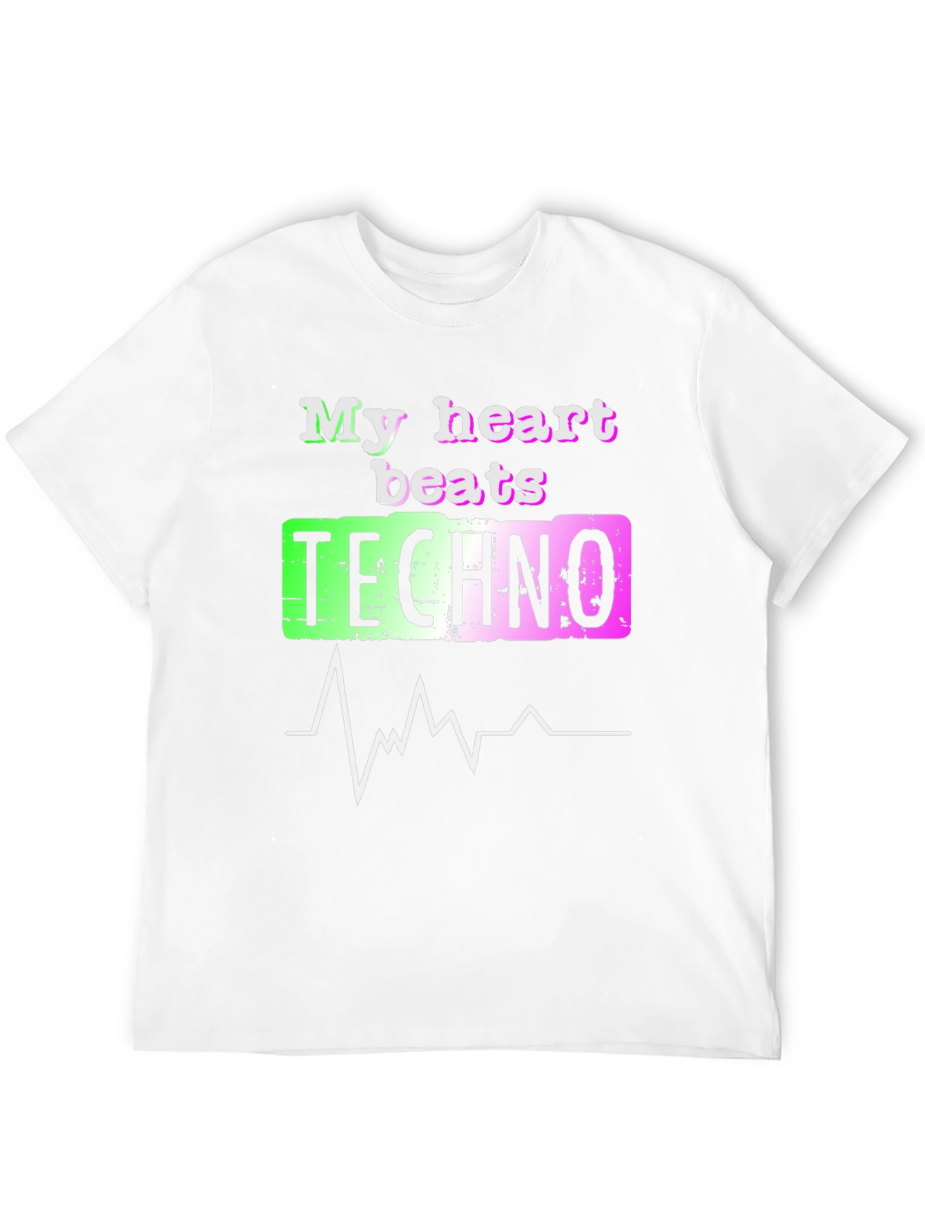 My Heart Beats Techno T-Shirt