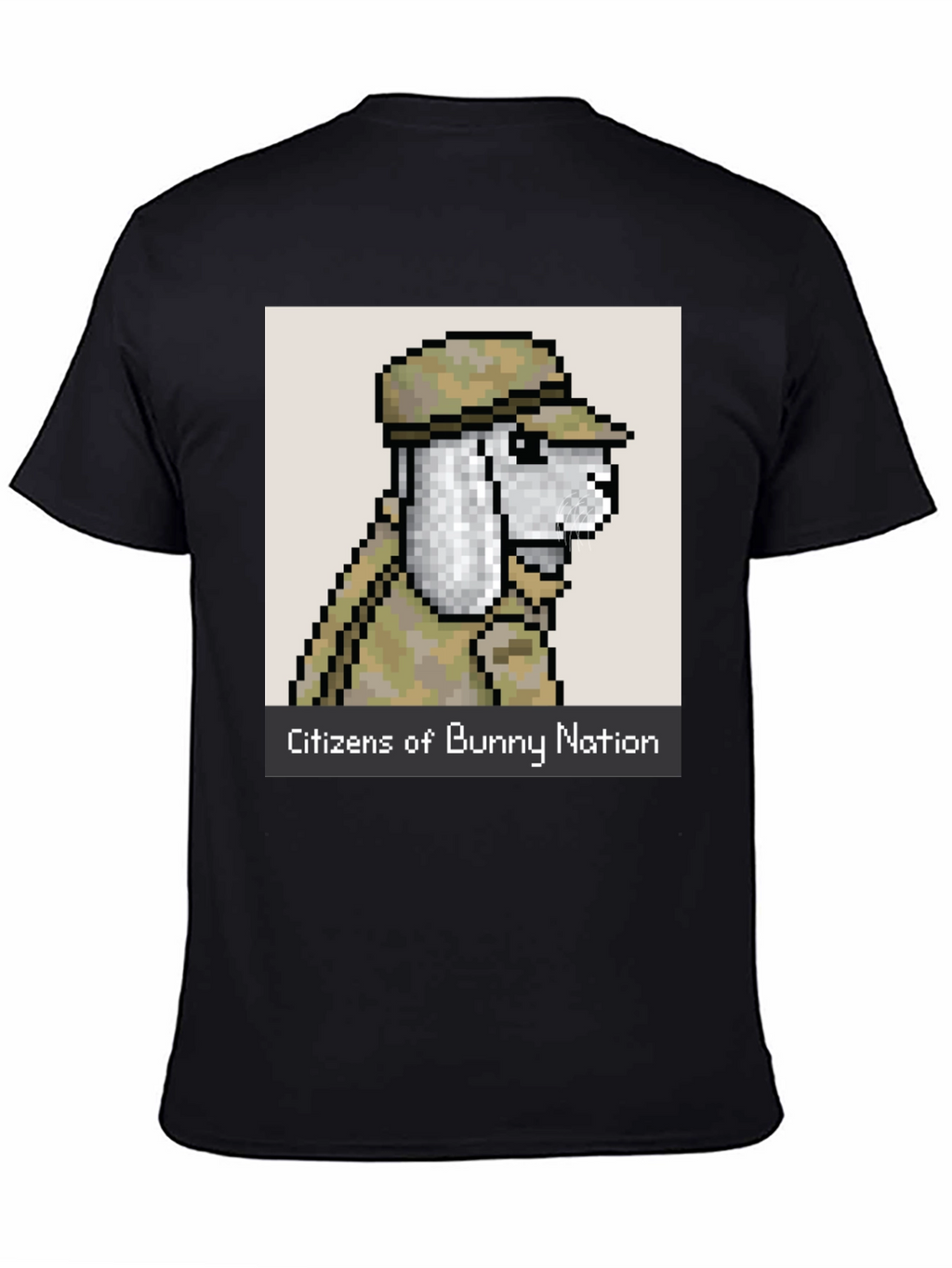 Citizens of Bunny Nation Pixel Art T-Shirt