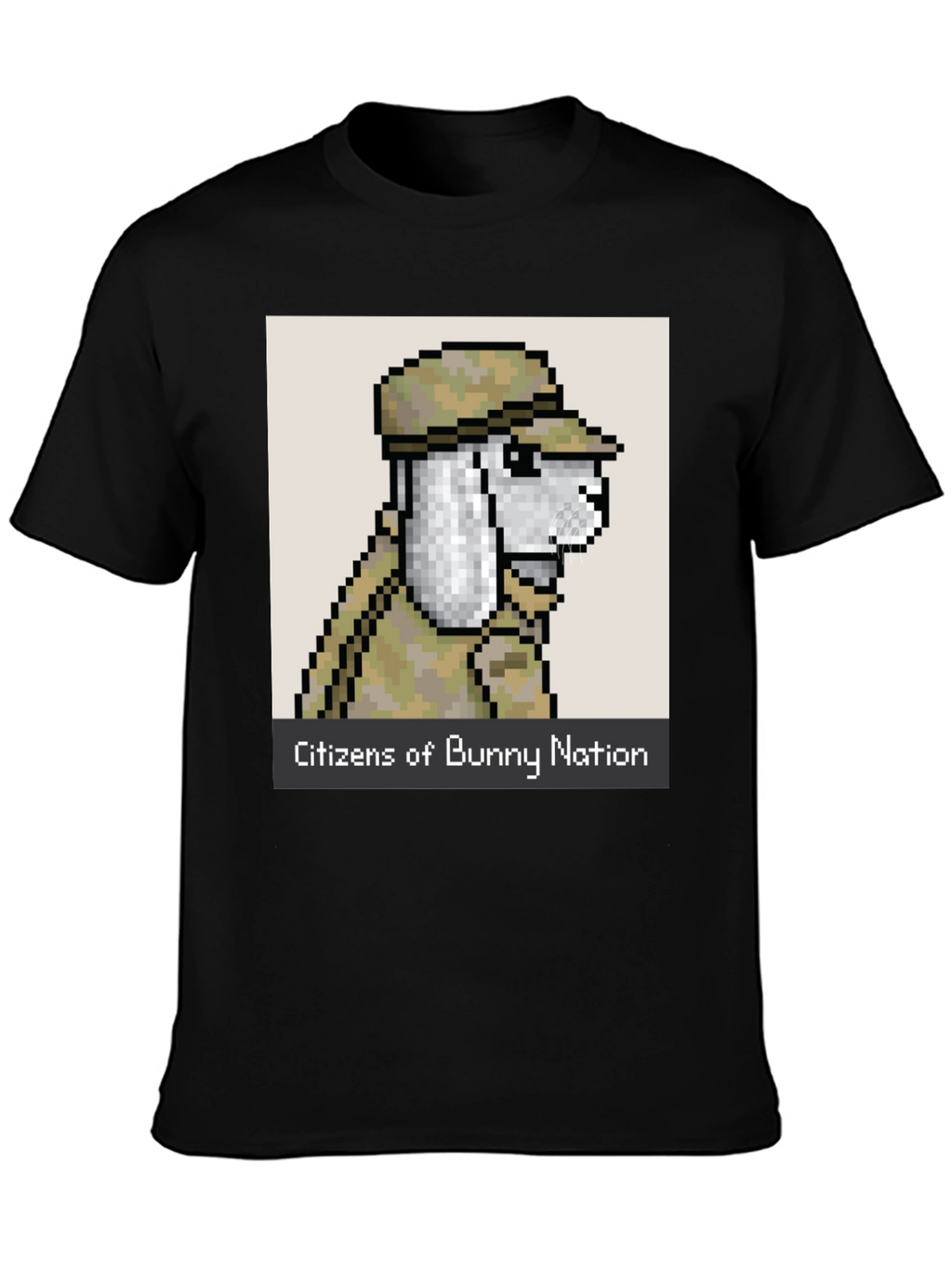 Citizens of Bunny Nation Pixel Art T-Shirt