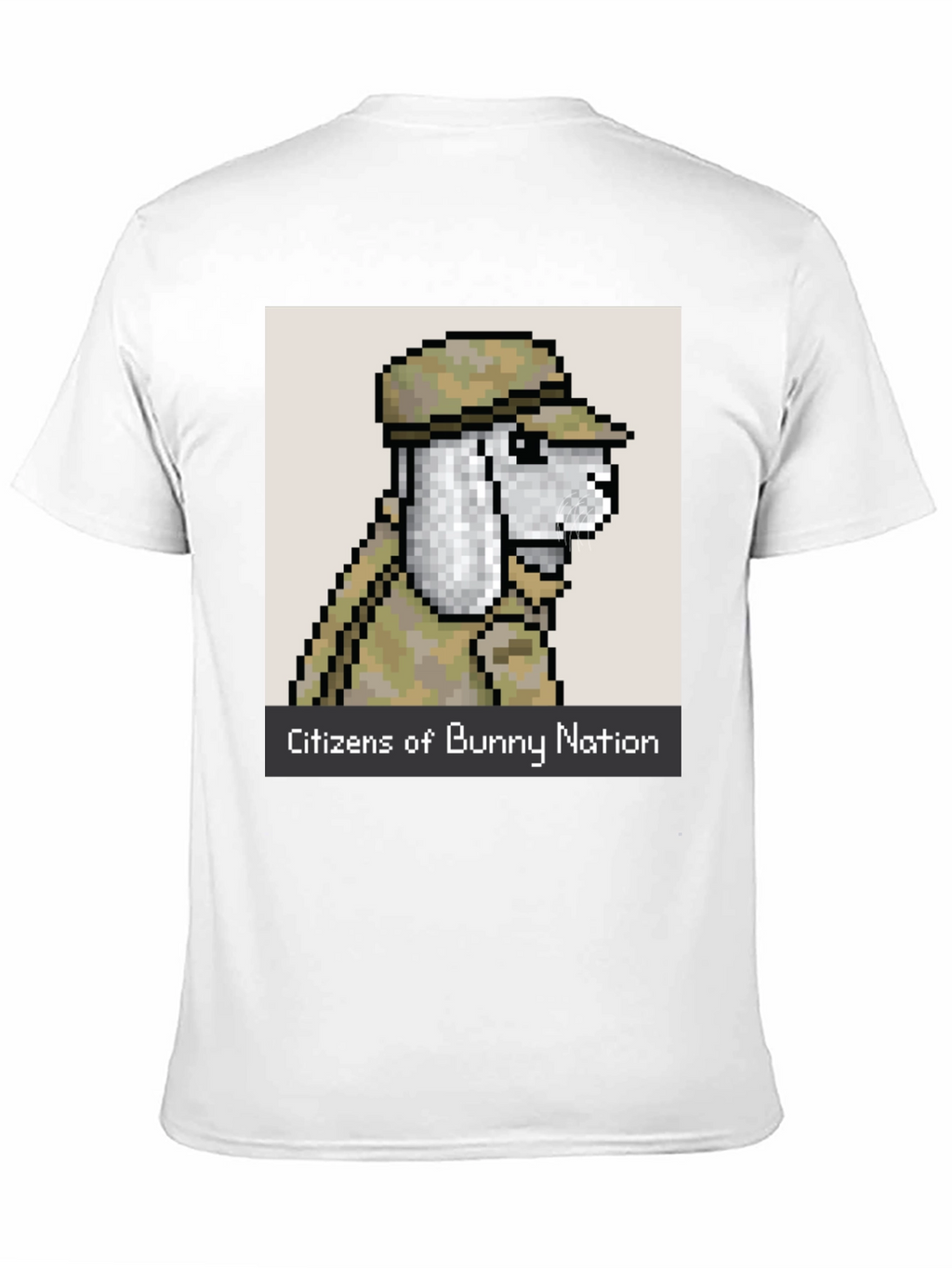 Citizens of Bunny Nation Pixel Art T-Shirt