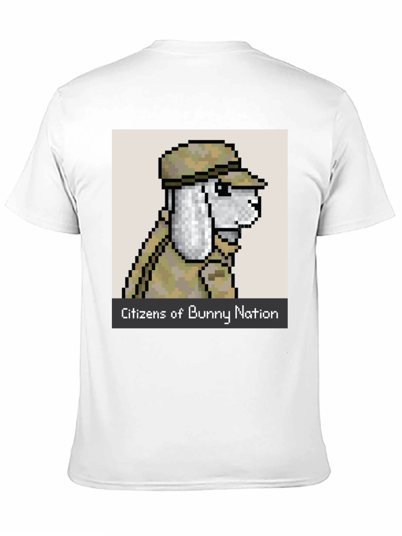Citizens of Bunny Nation Pixel Art T-Shirt