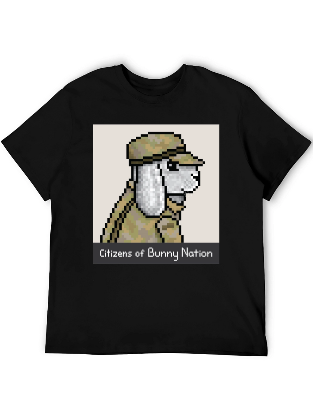 Citizens of Bunny Nation Pixel Art T-Shirt