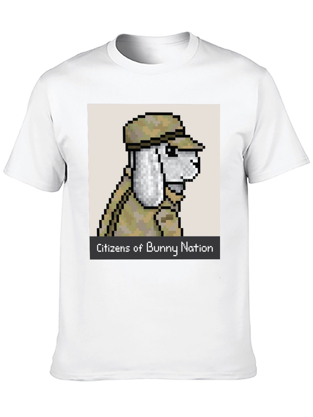 Citizens of Bunny Nation Pixel Art T-Shirt