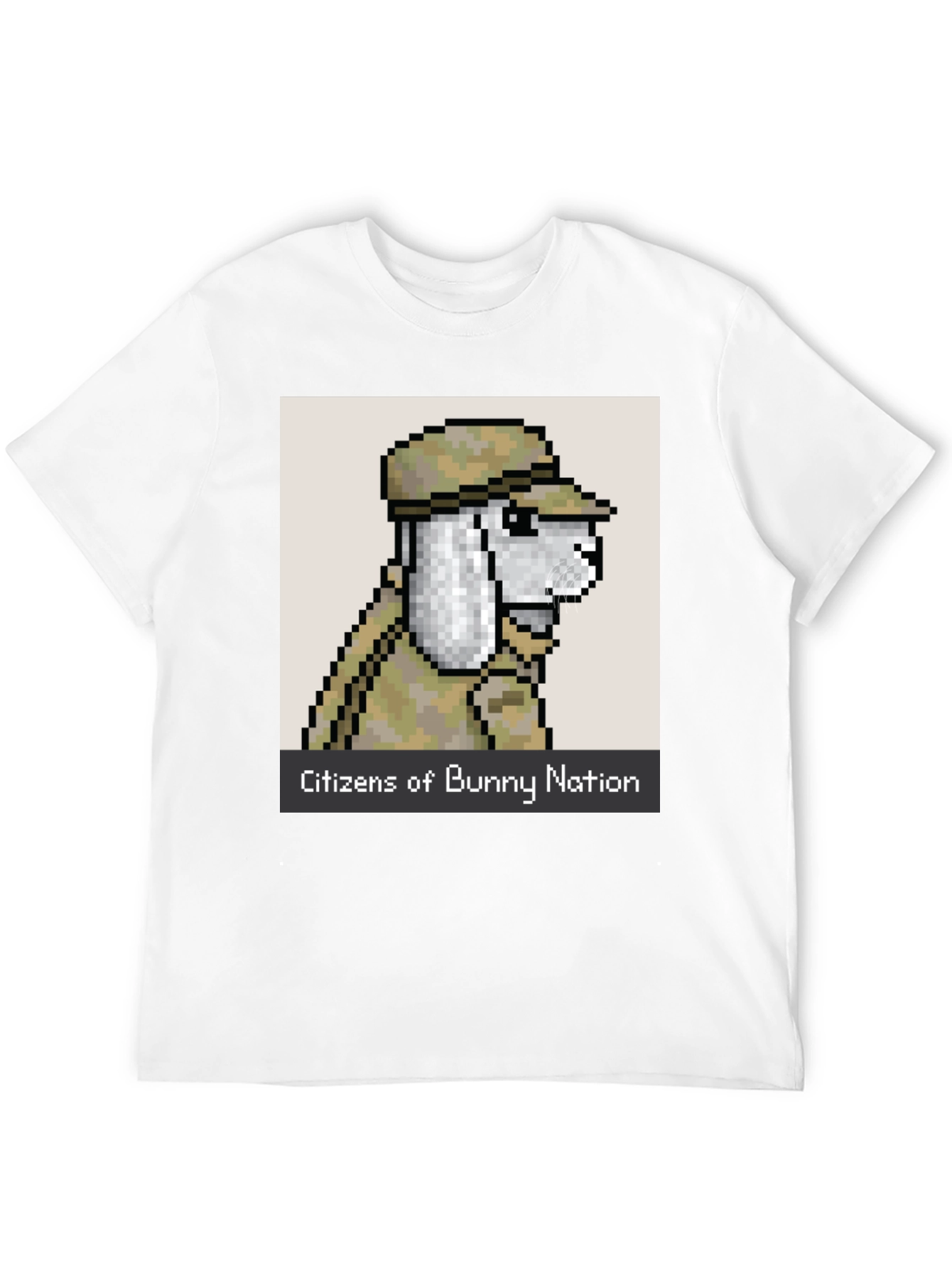 Citizens of Bunny Nation Pixel Art T-Shirt