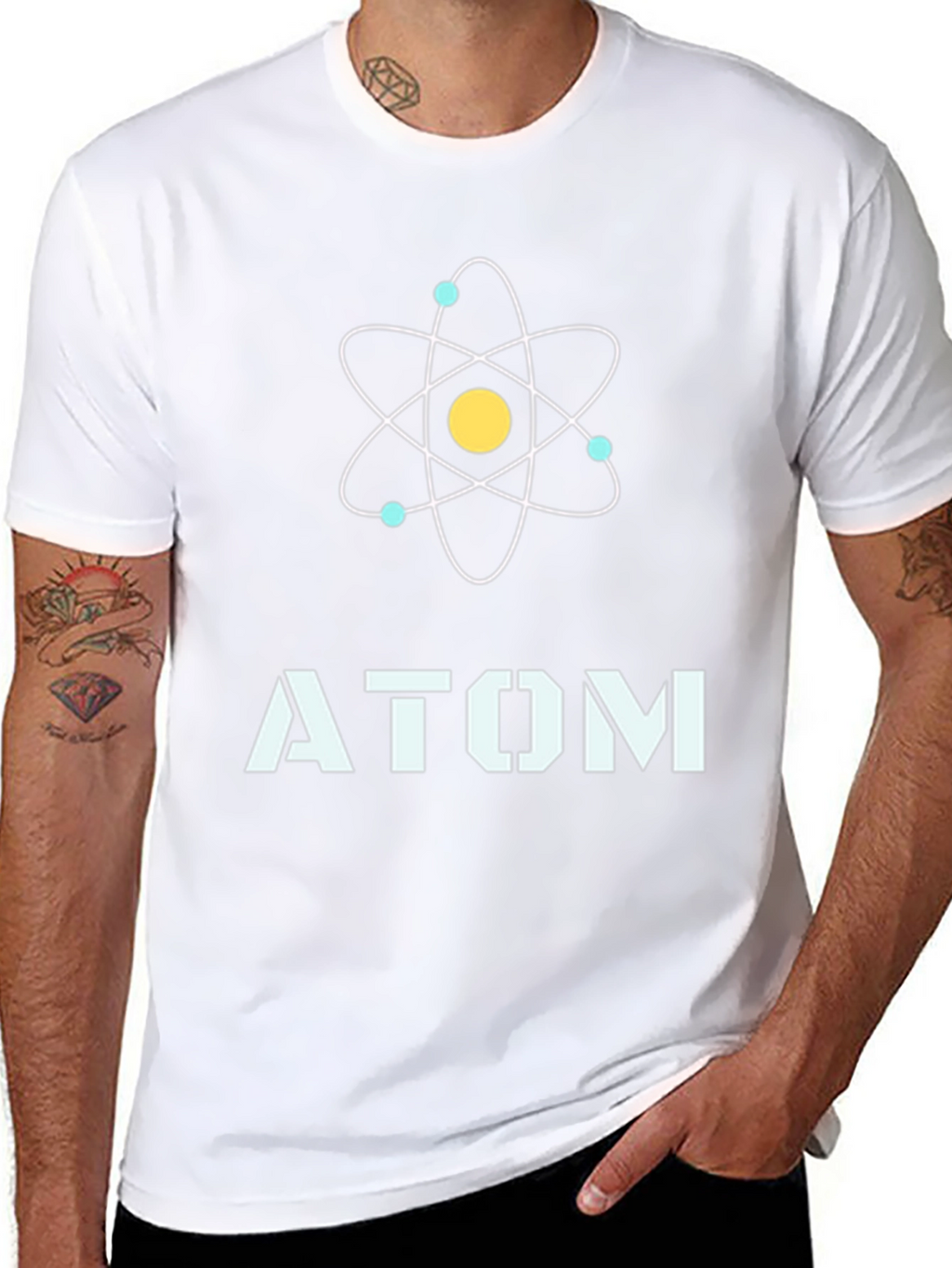 Atom Graphic T-Shirt - Science Style Tee