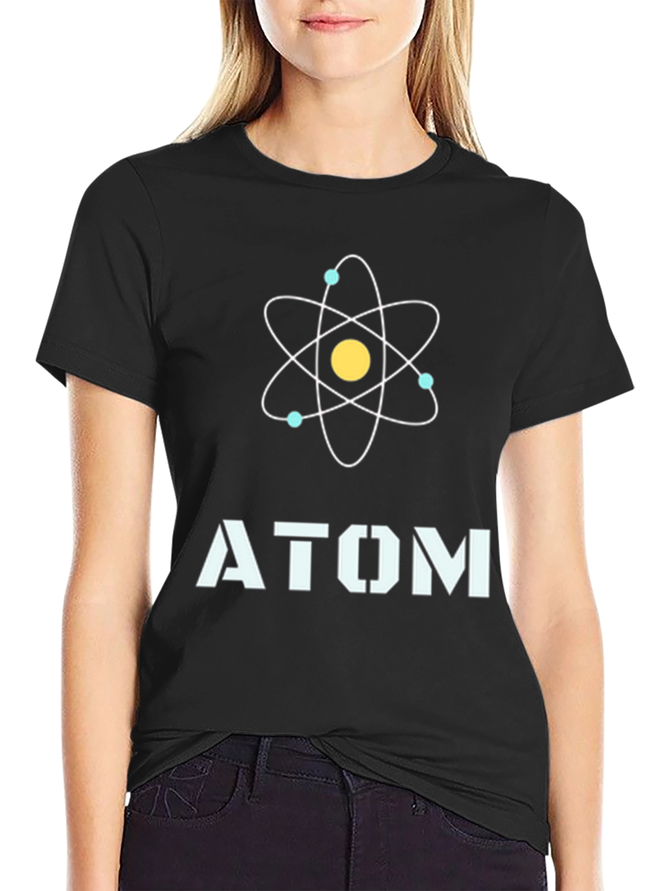 Atom Graphic T-Shirt - Science Style Tee