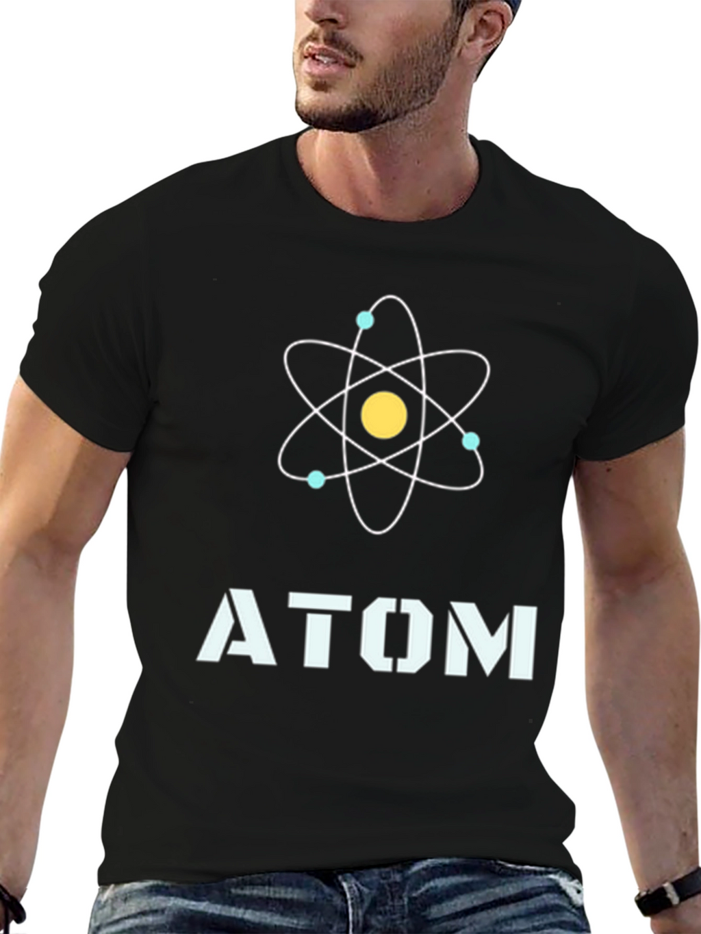 Atom Graphic T-Shirt - Science Style Tee