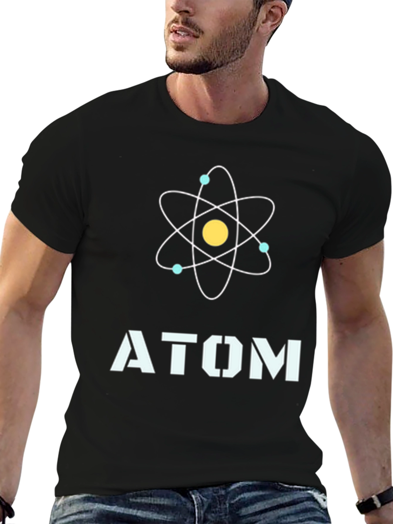 Atom Graphic T-Shirt - Science Style Tee