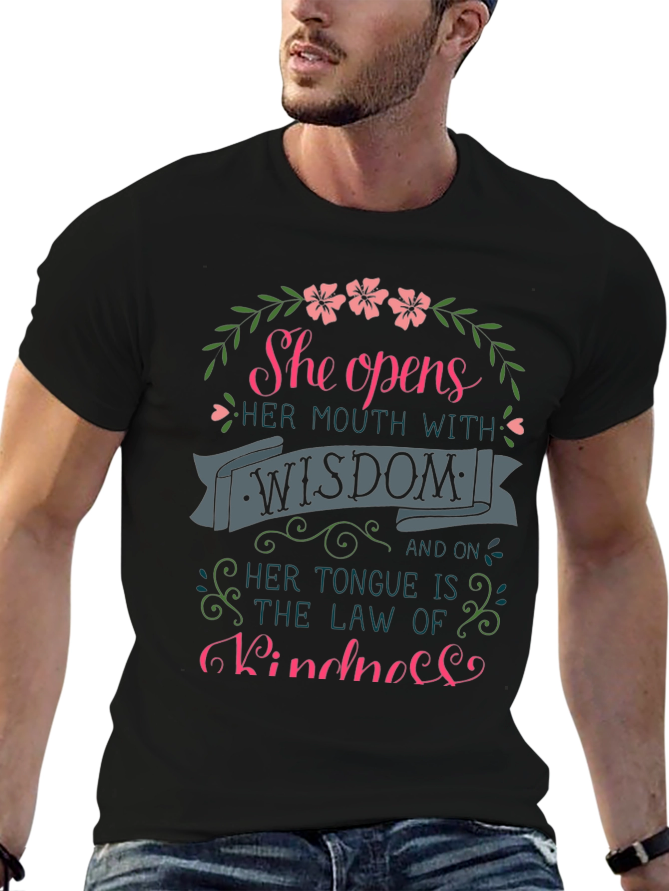 Wisdom and Kindness Graphic T-Shirt