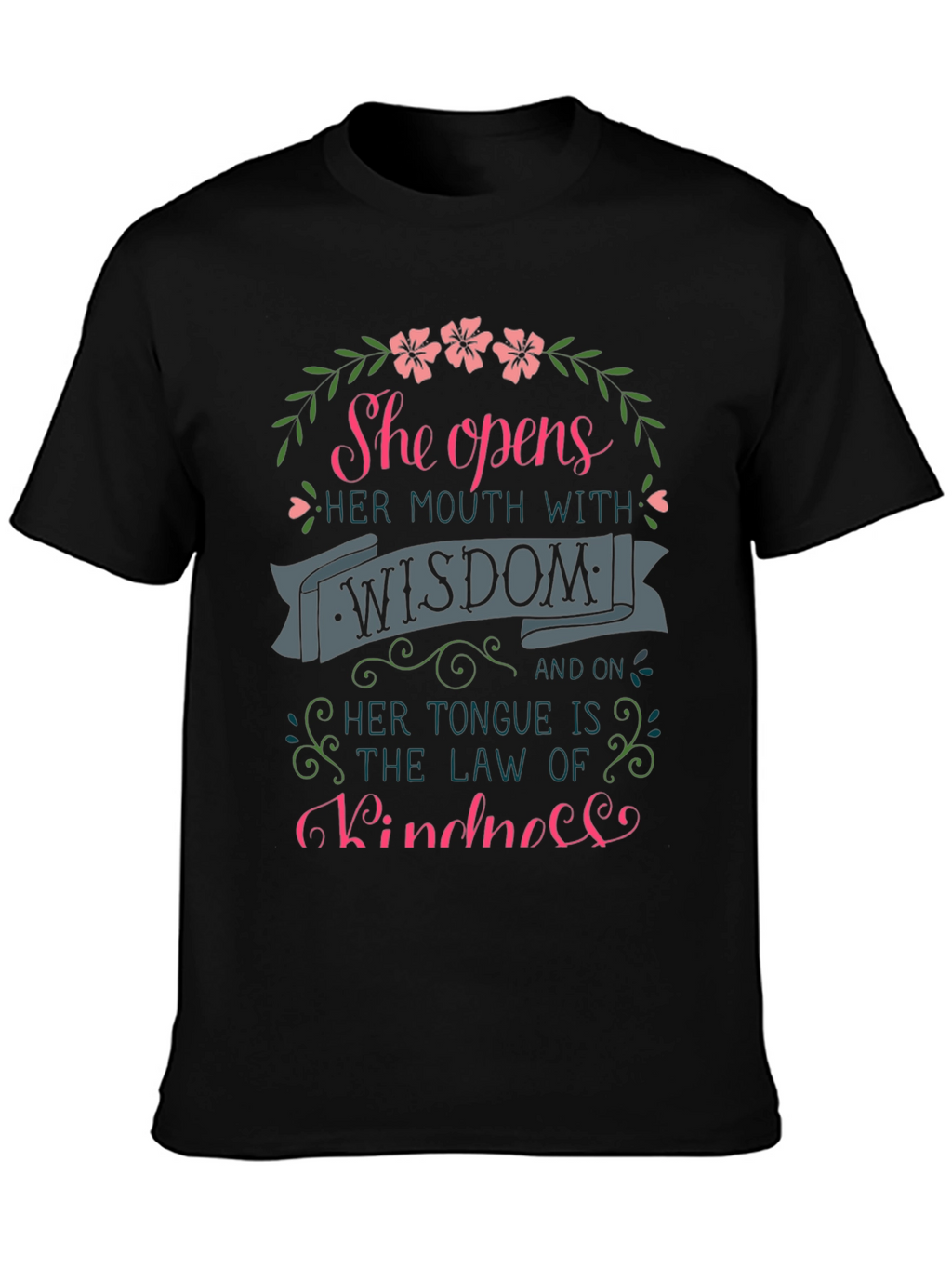 Wisdom and Kindness Graphic T-Shirt