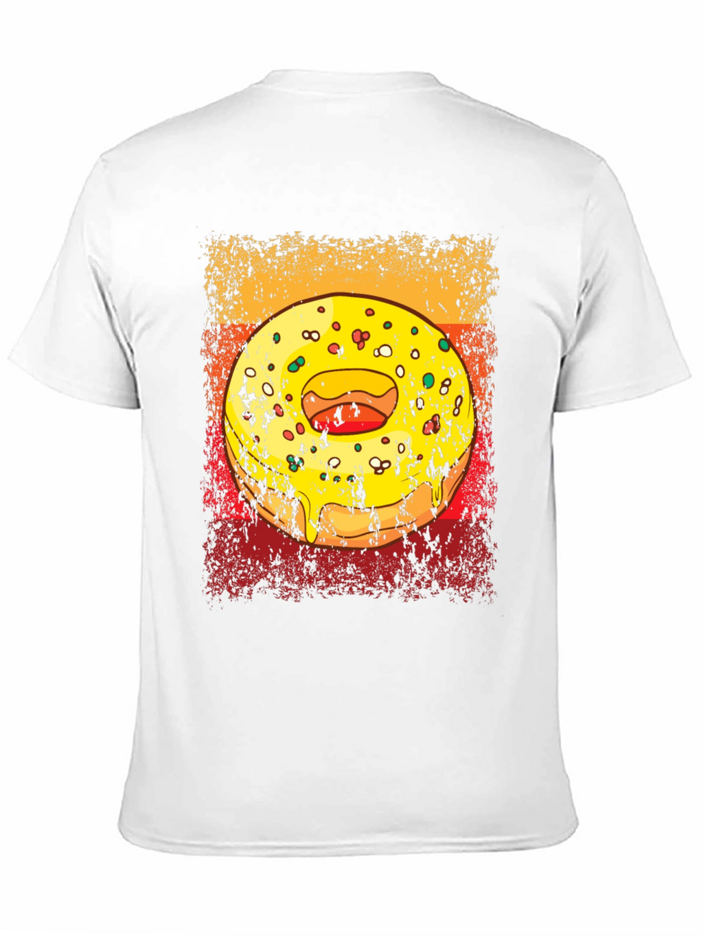 Donut Graphic Tee - Mens Black T-Shirt