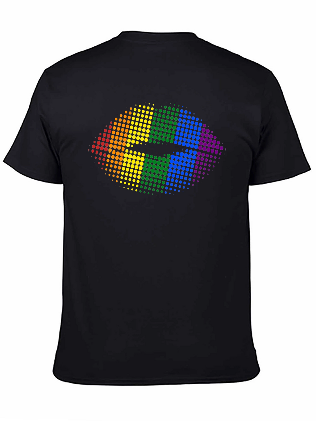 Rainbow Lips Graphic Tee - Pride Fashion