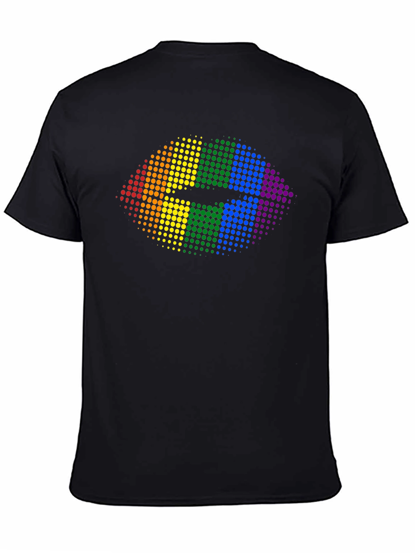 Rainbow Lips Graphic Tee - Pride Fashion