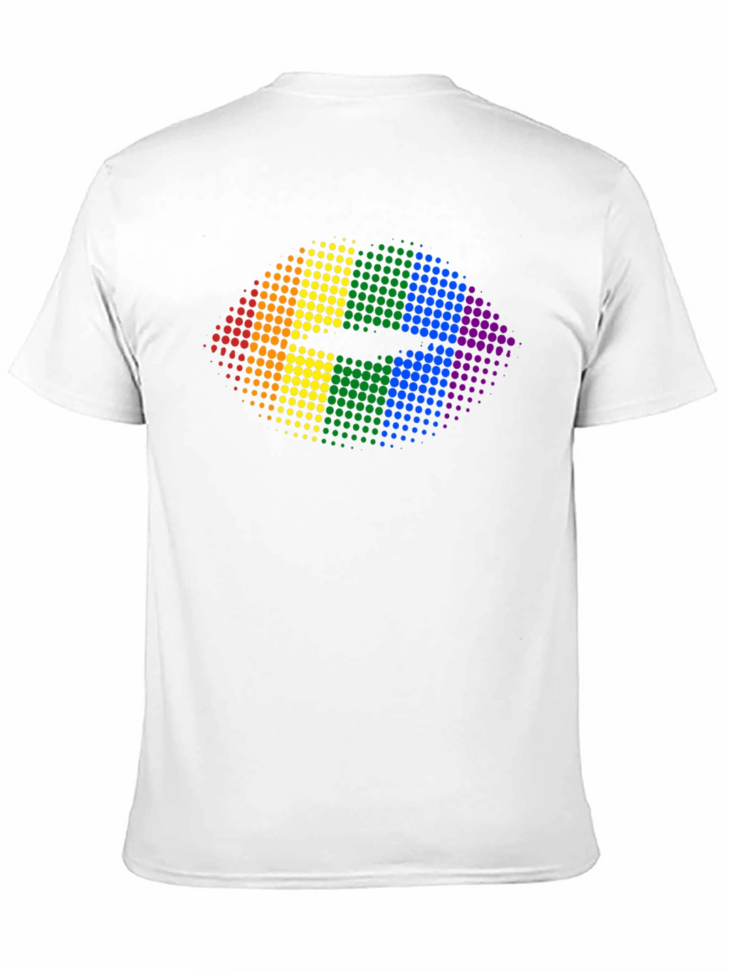 Rainbow Lips Graphic Tee - Pride Fashion