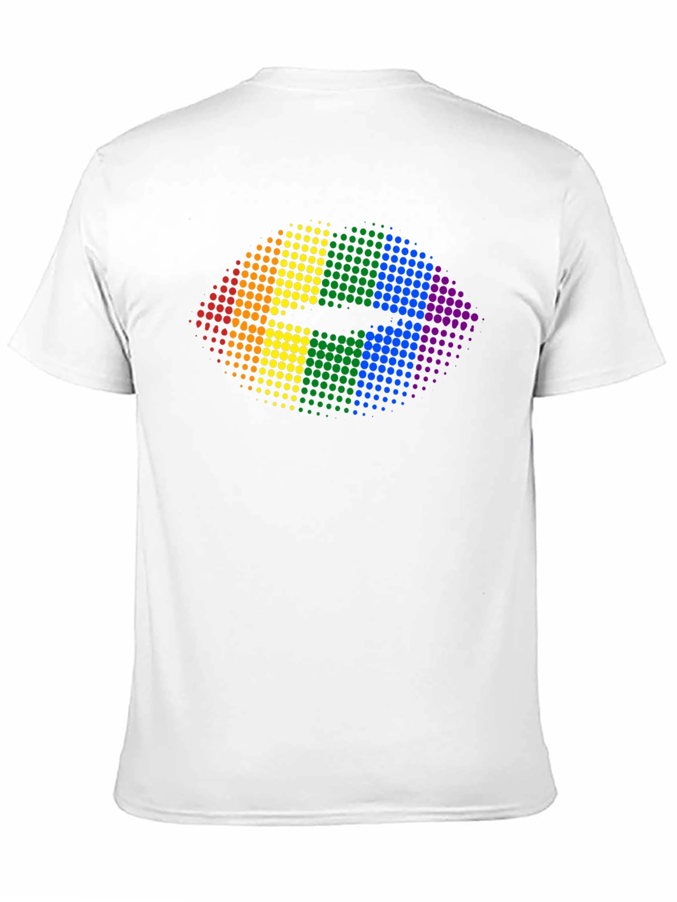 Rainbow Lips Graphic Tee - Pride Fashion