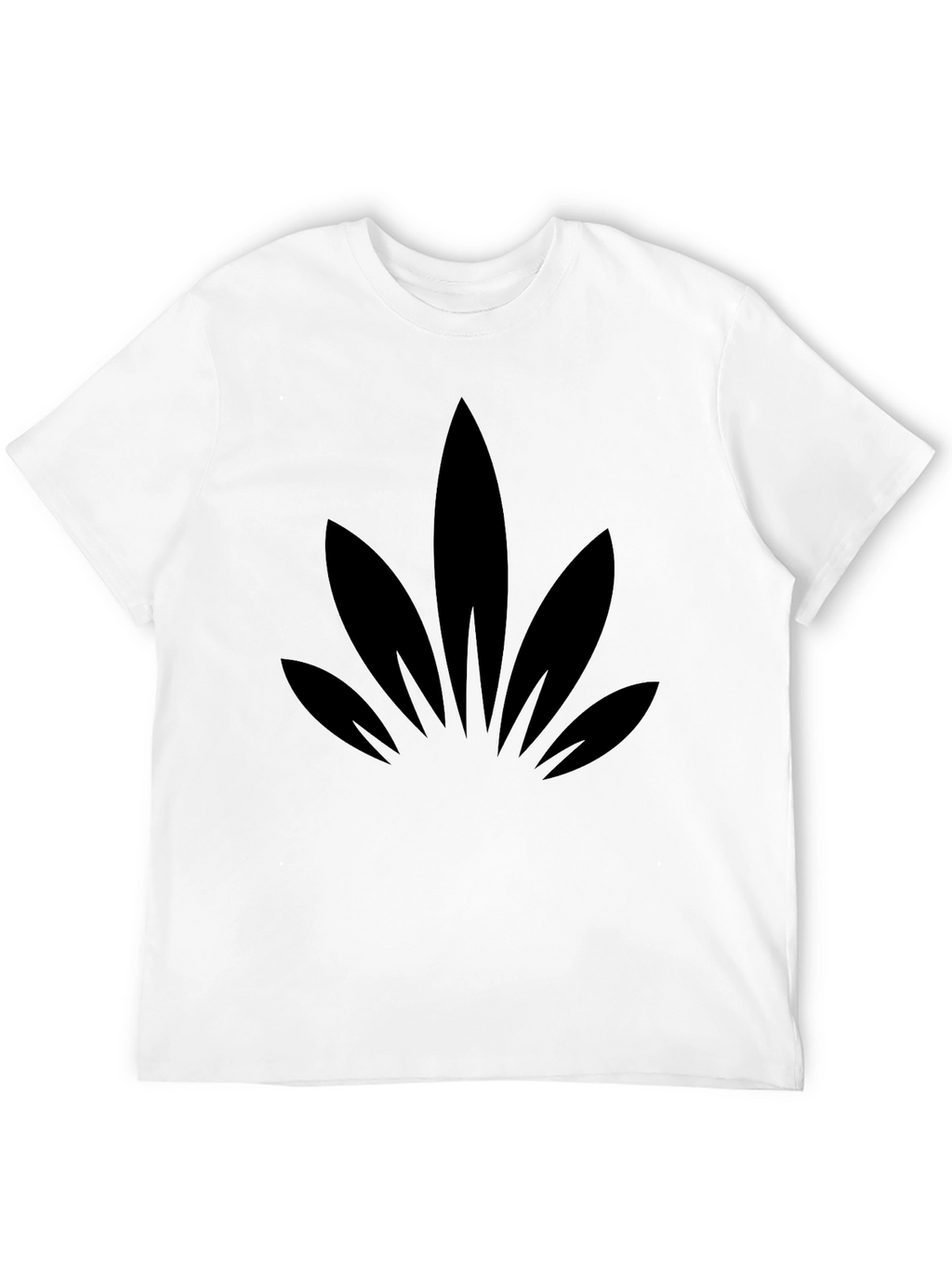 Modern Minimalist Black Graphic Tee