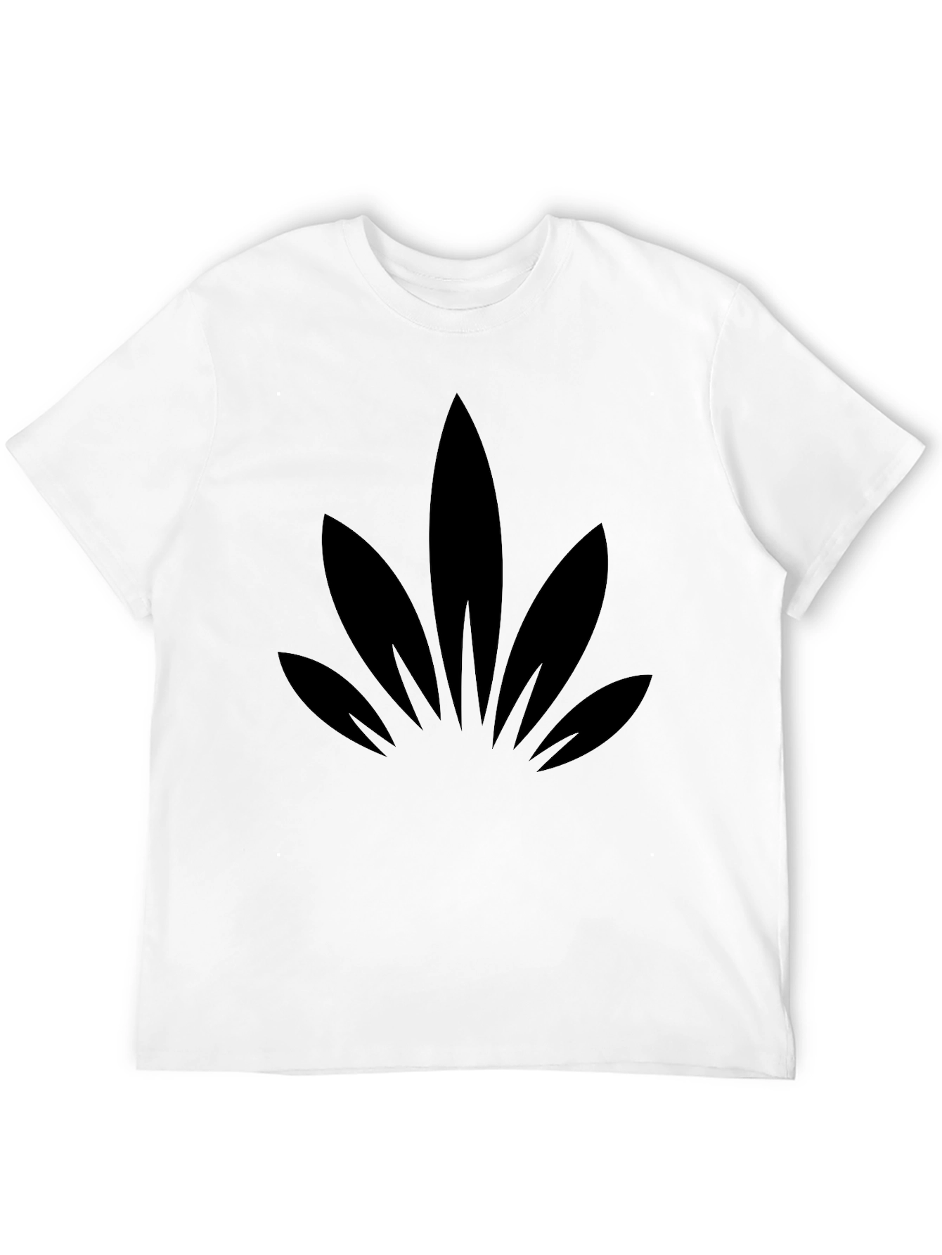 Modern Minimalist Black Graphic Tee