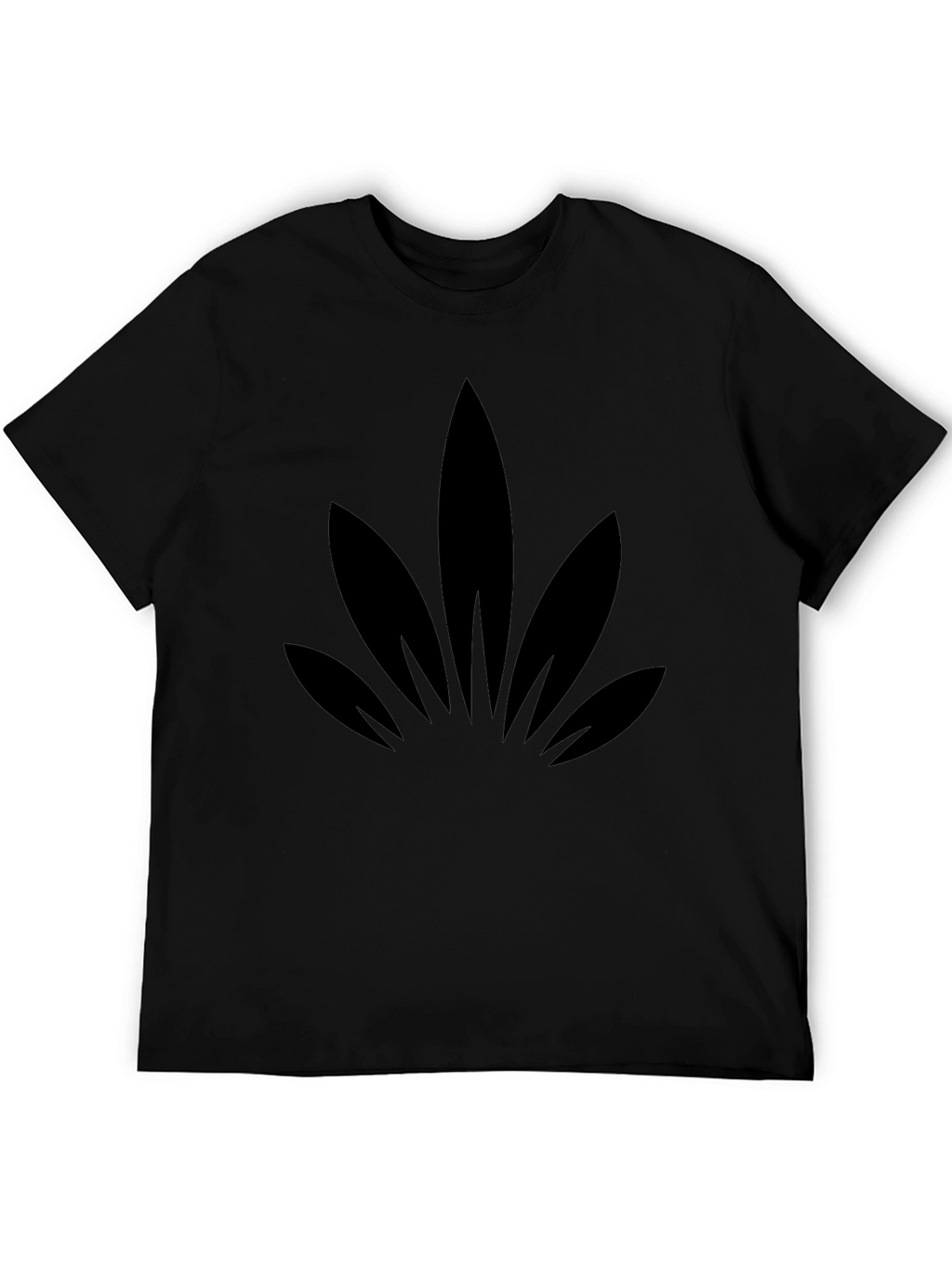 Modern Minimalist Black Graphic Tee