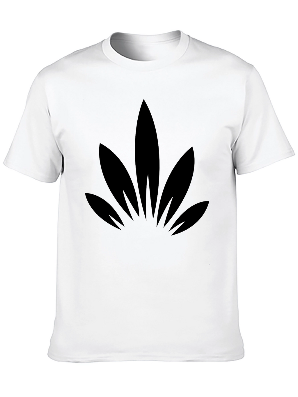 Modern Minimalist Black Graphic Tee