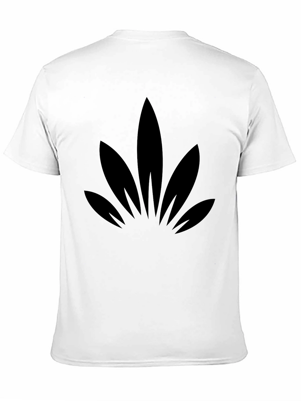 Modern Minimalist Black Graphic Tee