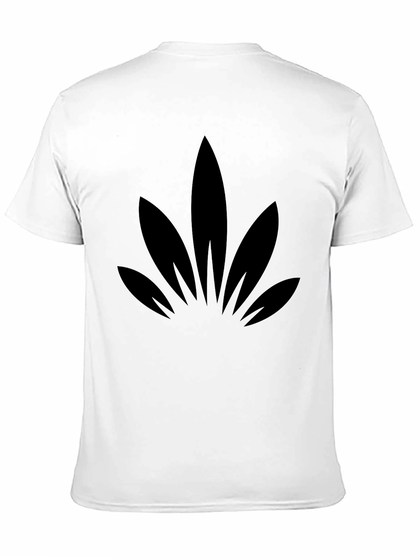 Modern Minimalist Black Graphic Tee