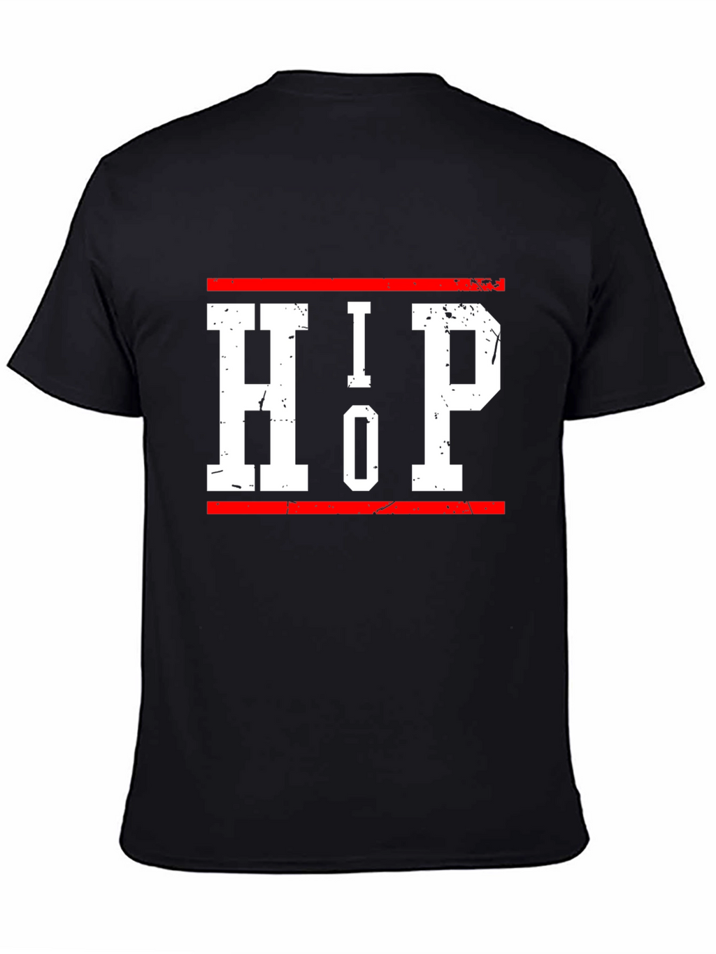 Hip Hop Graphic Tee - Black