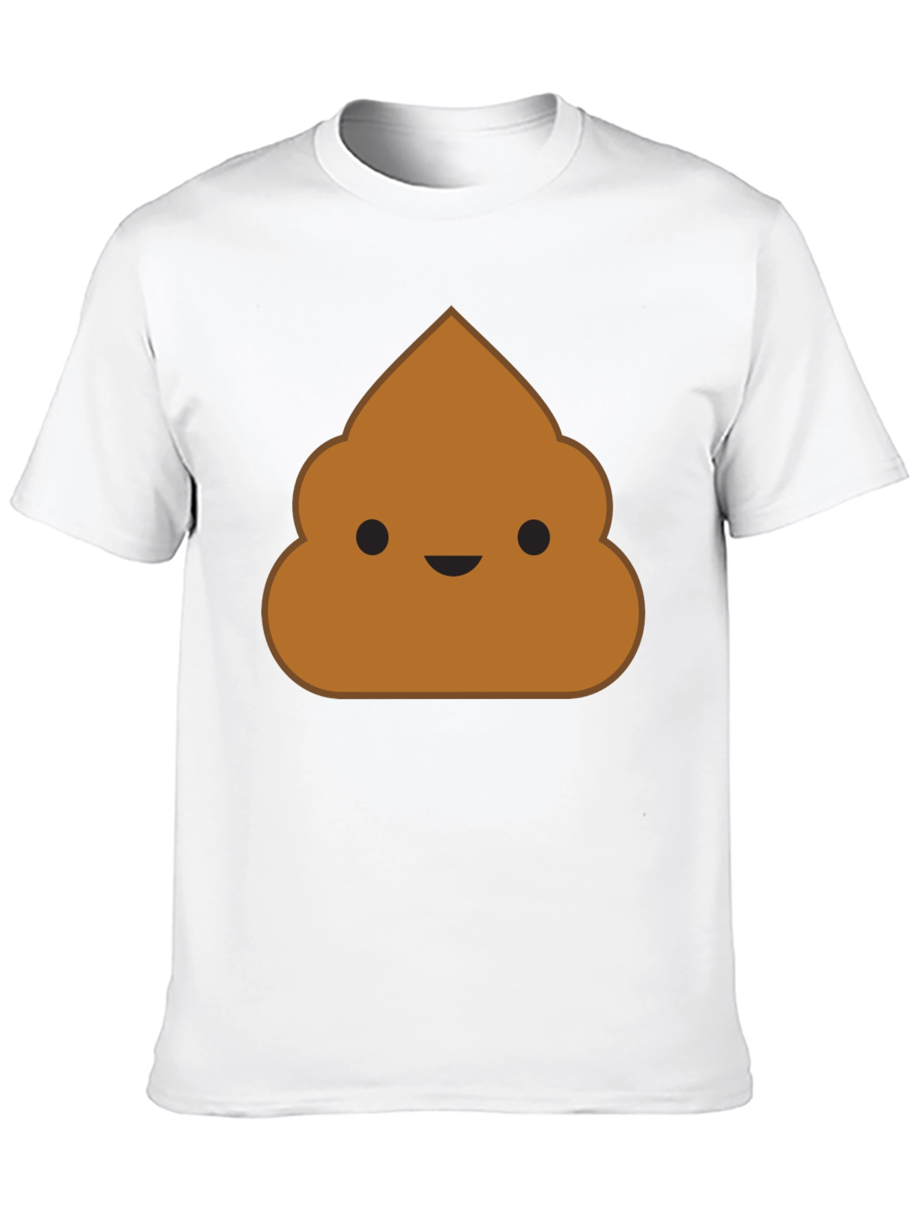 Poop Emoji Black T-Shirt - Funny Novelty Graphic Tee