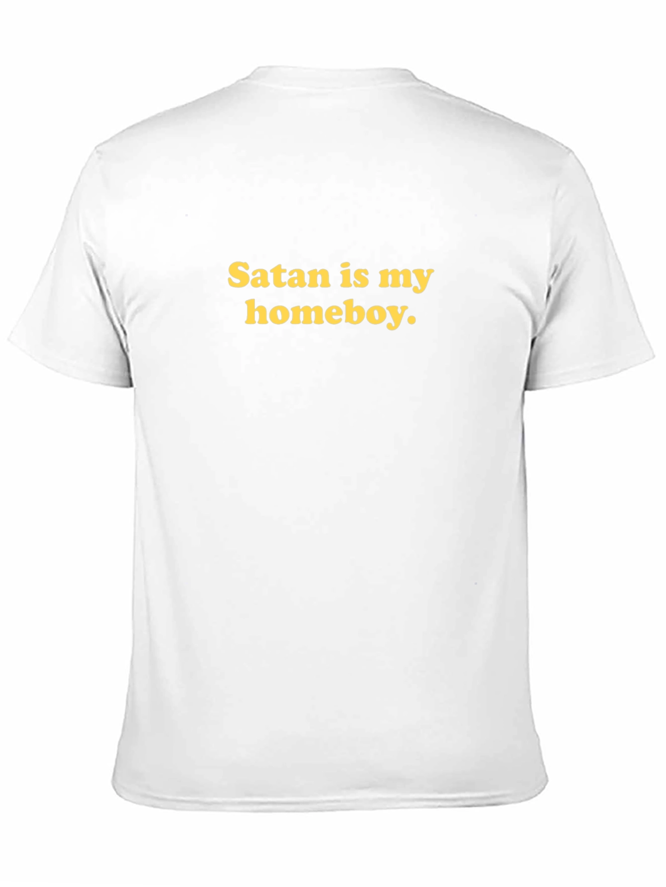 Satan is My Homeboy T-Shirt - Black Graphic Tee